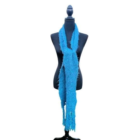 Accessories - Woman’s turquoise soft scarf